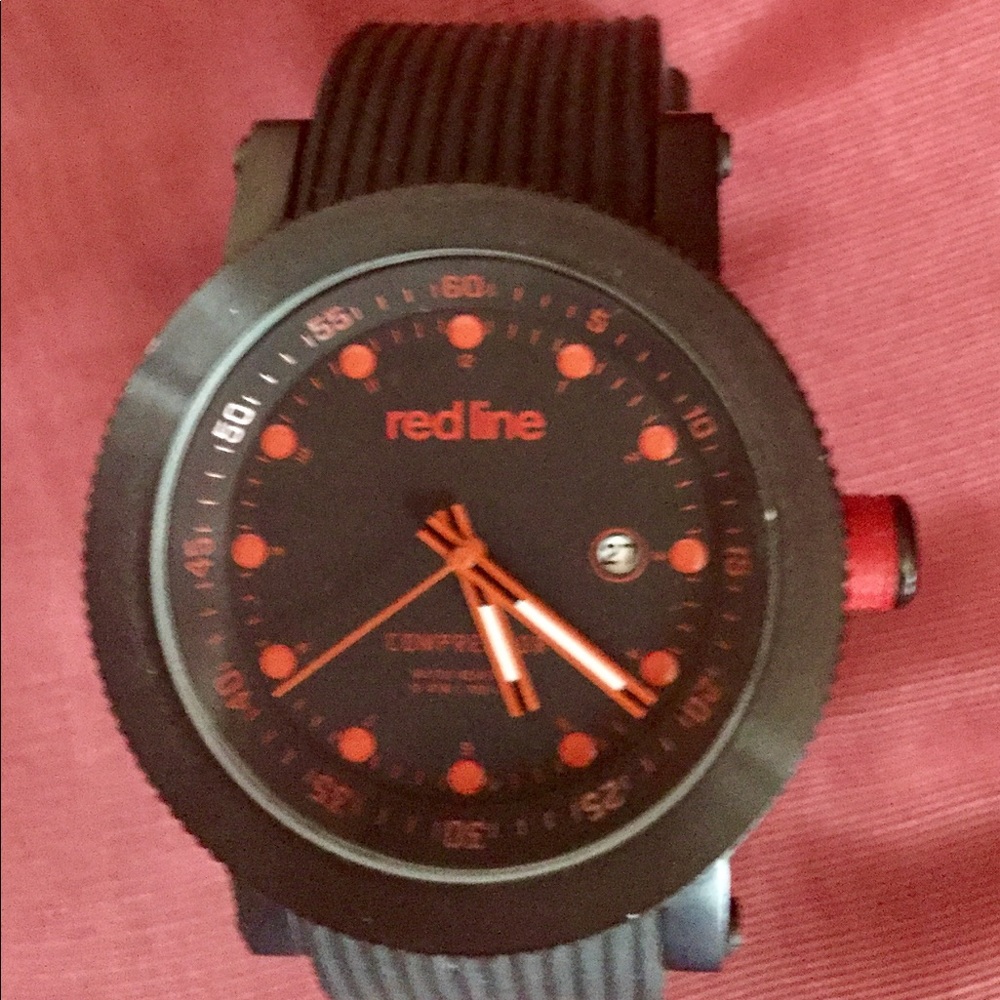 REDLINE MEN’S WATCH - LIKE NEW AND BARELY WORN
